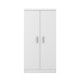 Armoire à chaussures 2 portes blanche 007813O frontale