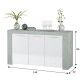 Vetrina Ambit bianca - cemento 016620L misure 2