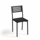 Silla de cocina Kelsa Negra - fanmuebles