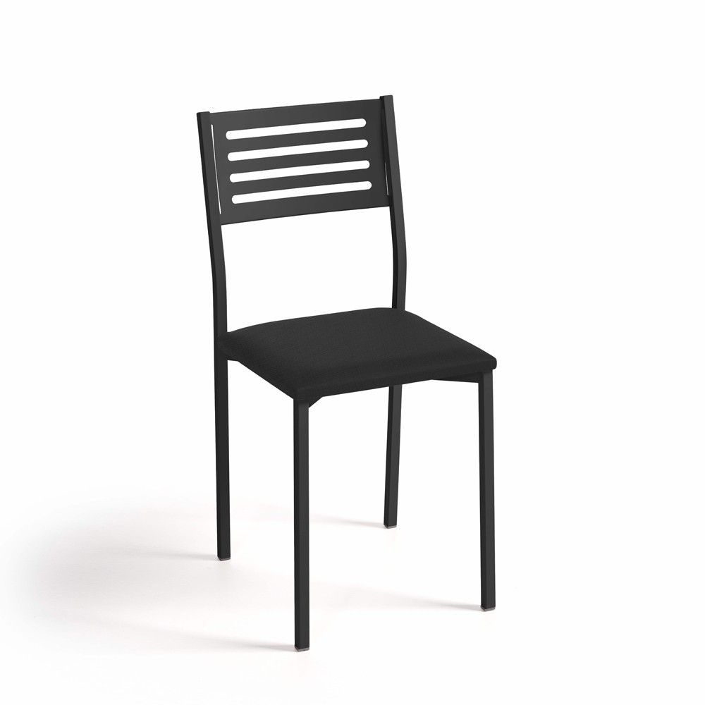 Silla de cocina Kelsa Negra - fanmuebles