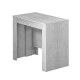 Table console extensible 004580L fermée