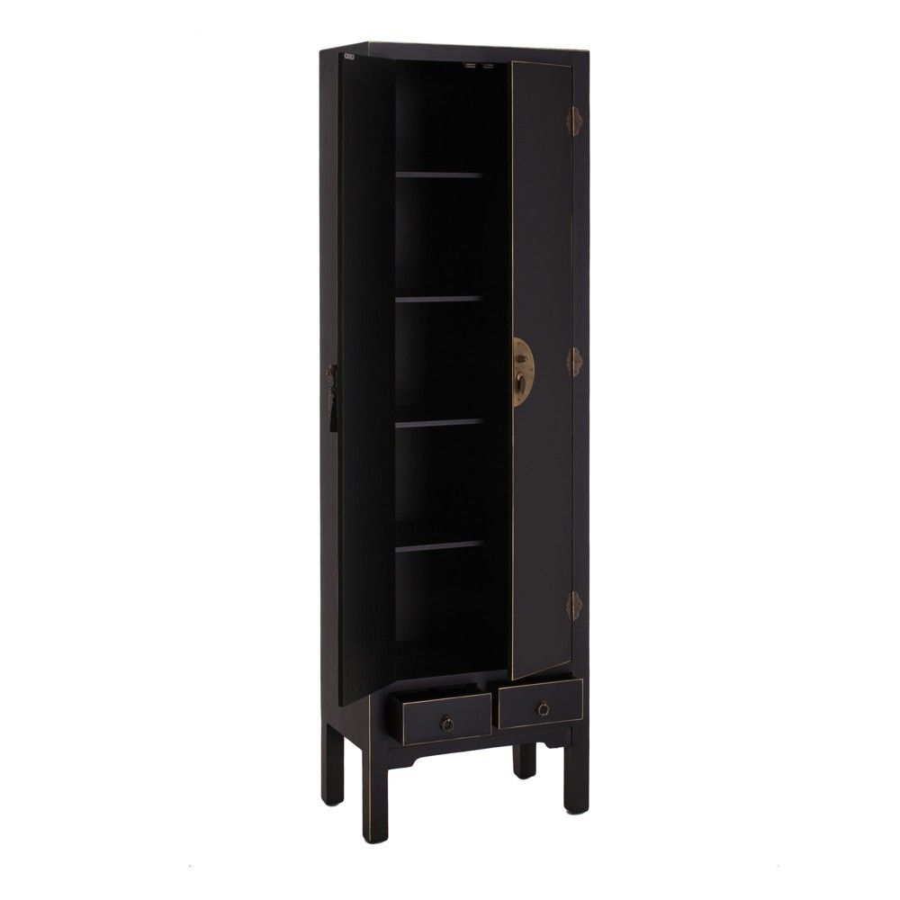 Armoire orientale noire Oriente | fanmuebles