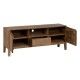 Mobile porta TV in legno naturale di mango per soggiorno 150 x 40 x 60 cm