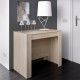 Console allungabile KIONA in rovere naturale per l'ingresso.