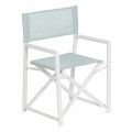 Sedia da pranzo regista Verde - Bianco 56 x 53 x 84 cm