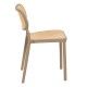 Cadeira de jantar empilhável Bege - Taupe Polipropileno sala de estar 53,80 x 47,50 x 78 cm