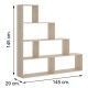 Scaffale TEN in rovere naturale