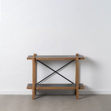 Estantería recibidor Oslo madera y metal - Estilo industrial