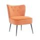 Butaca descalzador Numancia tela Velvet rosa| fanmuebles