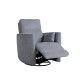 Fauteuil relax pivotant à bascule Murcia rembourré
