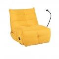 Sillón relax giratorio Dimian Mostaza 91 x 93 x 103 cm