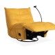 Fauteuil relax gamer Durango rembourré en jaune