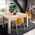Table Extensible DINE - Naturel 140 - 190 x 77,7 x 90 cm