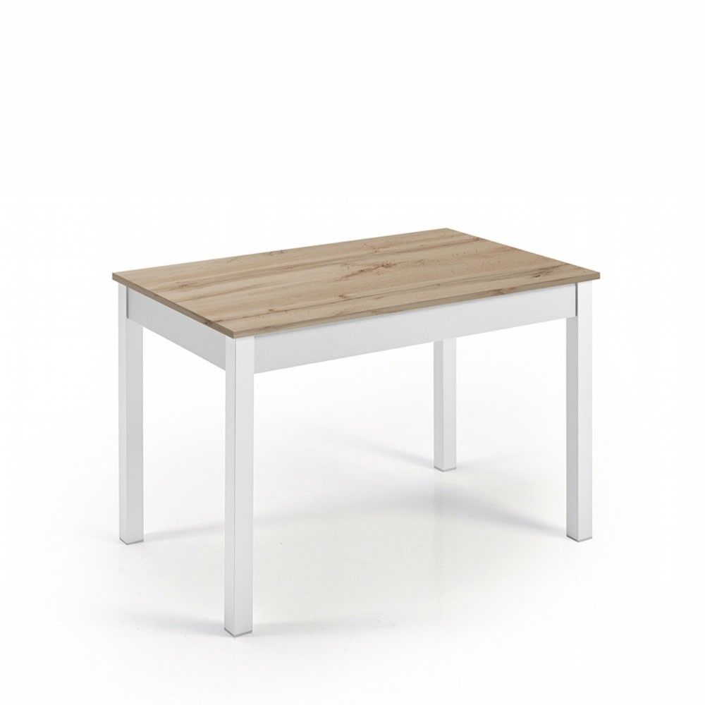 TABLE NICE BLANCHE + CHÊNE HERCULES copie