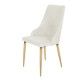 Silla Briana beige: La elegancia de las patas en color madera