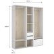 Armadio-vestito-Suit-2 scatole di calzature