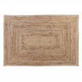 Tapis en jute naturel 230 x 1 x 160 cm