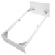 Un letto con un letto-Top-Bianco-03K27243-frontale