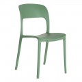 Sedia verde polipropilene 43 x 83.2 x 43 cm