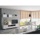La mejor oferta de salon , mesa de comedor y mesa de centro blanco brillo fanmuebles