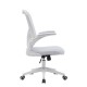 Silla de oficina Famara - Ergonomía y estilo en tejido 3D blanco