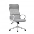 Silla de oficina elevable Carey Gris 57,5 x 104 - 114 x 54 cm