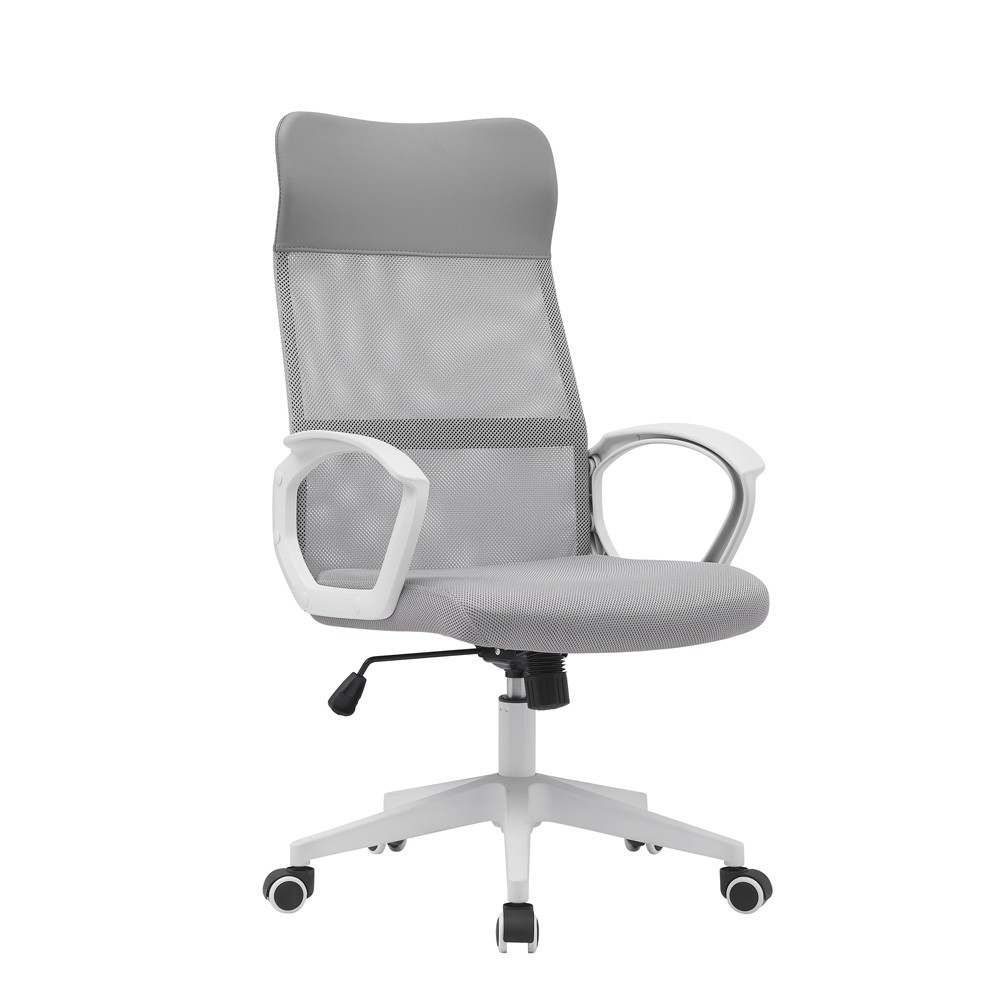 Chaise de bureau réglable Carey gris-1