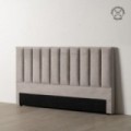 CABECERO GRIS TEJIDO DORMITORIO 190 X 8 X 100 CM