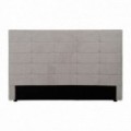 CABECERO GRIS TEJIDO DORMITORIO 160 X 8 X 100 CM