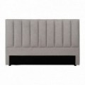 CABECERO GRIS TEJIDO DORMITORIO 160 X 8 X 100 CM
