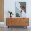 WOHNUNG NATURAL MADERA DE MANGO SALÓN 170 X 40 X 80 CM