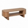 Mesa de centro con revistero madera Creel Madera de acacia 120 x 40 x 50 cm