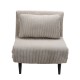 Sillón cama Tiara Beige - ¡Funcionalidad y elegancia en tu hogar!