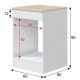 Móveis-cozinha-placa-forno-Kira-60 cm-0F1010B-medidas