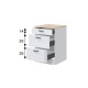 Modulo-cucina-base-1-anta-1-cassetto-Kira-0F1012B-misure-2