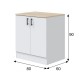 Modulo-Bajo-cocina-fregadero-Kira-2-puertas-0F1015B-medidas