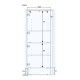 Despensero-semi-columna-Kira-1-puerta-0F1026B-instalacion