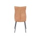 Silla de comedor ergonómica Romeo Mostaza 46 x 95 x 65 cm