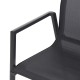 Sedia-terrazza-alluminio-tessile-nero-dettaglio