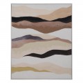Cuadro abstracto vertical tonos marrones acabado a mano 80 x 100 x 3,8 cm