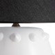 Lampara-mesilla-ceramica-blanca-Negra-detalle-3