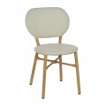 Silla de Jardin Aguamarina de Aluminio y Textileno 47x79x60 cm