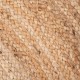 Tapete oval de juta cor Natural | fanmuebles