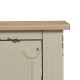 Kommode mit 3 Schubladen aus Holz in Creme | fanmuebles