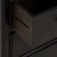 Confort 4 Marmol Tiroirs noirs - Blanc 60 x 75.5 x 33 cm