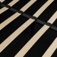 Canapé folhas de dobramento com cabeceira fitada Gris 191x 113 x 212 cm