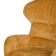 Poltrona giratória com mostarda de braço 78 x 104,5 x 84,5 cm