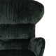 Poltrona girevole con braccioli imbottiti Verde 78 x 104,5 x 84,5 cm
