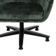 Fauteuil pivotant avec bras vert 78 x 104,5 x 84,5 cm