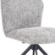 Silla giratoria Eneas tapizado Gris 48  x 93 x 62 cm